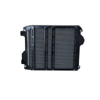 Kühler Motor Kühlrippen gelötet 596 - 526 mm Alu NRF für u.a. CASE IH MAXXUM