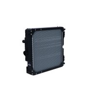 Radiator Engine cooling fins brazed 538 - 500 mm aluminium NRF for CASE IH JX-