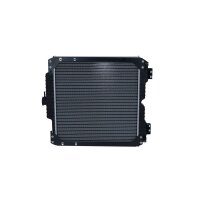 Radiator Engine cooling fins brazed 538 - 500 mm aluminium NRF for CASE IH JX-