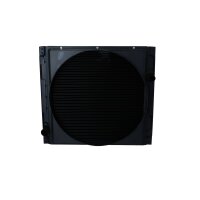 Radiator engine cooling cooling fins brazed 647 - 626 mm...