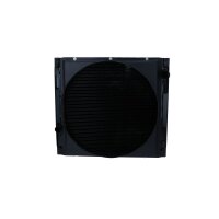 Radiator engine cooling cooling fins brazed 647 - 626 mm...