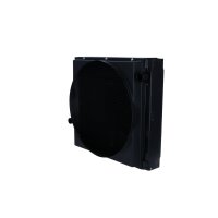 Radiator engine cooling cooling fins brazed 647 - 626 mm...