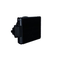 Radiator engine cooling cooling fins brazed 570 - 528 mm NRF for CLAAS