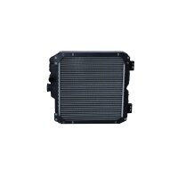 Radiator Engine cooling cooling fins brazed 451 - 405 mm alu NRF for NEW HOLLAND