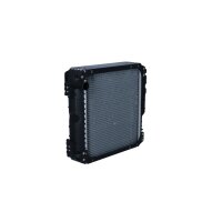 Radiator Engine cooling cooling fins brazed 451 - 405 mm alu NRF for NEW HOLLAND