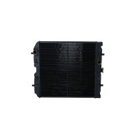 Radiator engine cooling cooling fins brazed 450 - 450 mm...