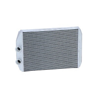 Heat exchanger for interior heating 210 mm - 158 mm NRF for e.g. RENAULT KANGOO