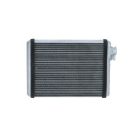 Heat exchanger interior heating 175 mm - 202 mm NRF for e.g. AUDI A4