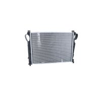 Radiator Engine cooling fins 641 - 474 mm aluminium NRF for e.g. MB S-CLASS