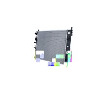 Radiator Engine cooling fins soldered 610 - 545 mm...