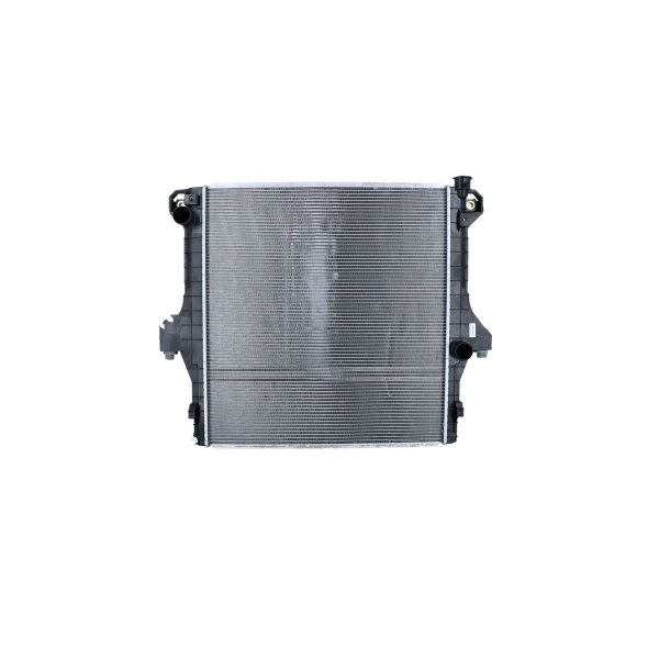 Radiator engine cooling cooling fins brazed 738 - 684 mm aluminium NRF for DODGE