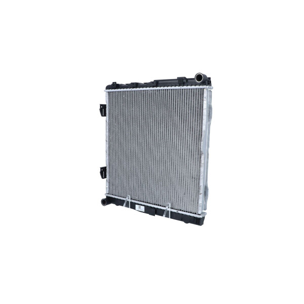 Radiator Engine cooling fins brazed 492 - 485 mm aluminium NRF for e.g. MB 124