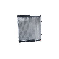 Radiator Engine cooling fins brazed 492 - 485 mm aluminium NRF for e.g. MB 124