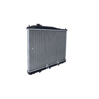 Kühler Motorkühlung Kühlrippen gelötet 691 - 450 mm Aluminium NRF für NISSAN