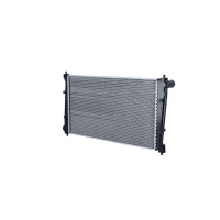 Radiator engine cooling cooling fins brazed 610 - 366 mm alu NRF for TATA INDICA