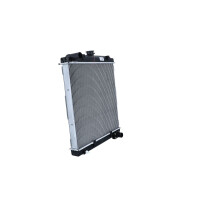 Radiator engine cooling cooling fins brazed 485 - 485 mm aluminium NRF for TATA