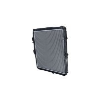 Kühler Motorkühlung Kühlrippen gelötet 549 - 525 mm Alu NRF für TOYOTA HILUX