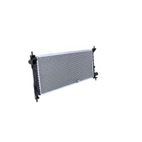 Radiator engine cooling 651 - 266 mm alu NRF for e.g. OPEL CORSA