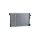 Radiator engine cooling 650 - 455 mm alu NRF for e.g. RENAULT ESPACE
