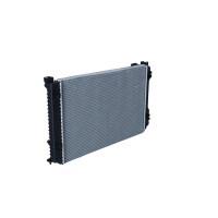Kühler Motorkühlung Kühlrippen gelötet 677 - 448 mm Alu NRF für u.a. AUDI A6