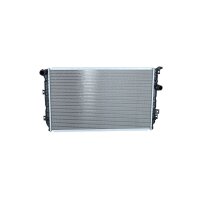 Radiator engine cooling 650 - 406 mm alu NRF for e.g. VW...
