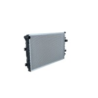 Radiator engine cooling 650 - 406 mm alu NRF for e.g. VW TIGUAN