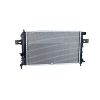 Kühler Motorkühlung Kühlrippen gelötet 601 - 366 mm Alu NRF für u.a. OPEL ASTRA