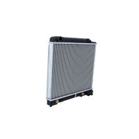 Radiator Engine cooling fins brazed 535 - 427 mm aluminium NRF for e.g. MB 123