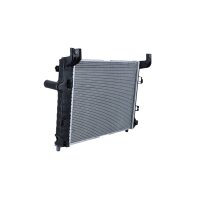 Radiator engine cooling cooling fins brazed 597 - 475 mm aluminium NRF for DODGE