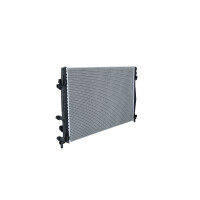 Radiator engine cooling 650 - 438 mm alu NRF for e.g. VW GOLF