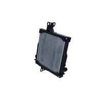 Radiator engine cooling 558 - 495 mm alu NRF for RENAULT TRUCKS
