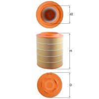 Luftfilter-Einsatz reinigend MAHLE passend für u.a. IVECO STRALIS