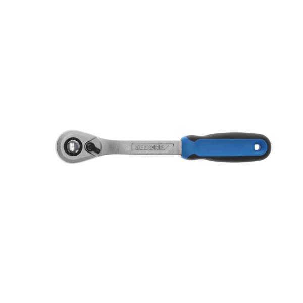 Reversible ratchet 1/2, offset grit GEDORE BLUE