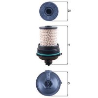 Kraftstofffilter MAHLE für PEUGEOT EXPERT Bus