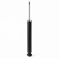 Shock absorber rear gas damper with tension stop spring...