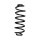 Suspension spring for car rear axle BILSTEIN B3 for e.g. AUDI Q5