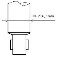 Shock Absorber KYB for e.g. DACIA Duster