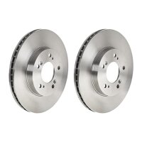 2 brake discs ventilated Ø 282 mm 23 mm BREMBO for...