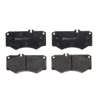 Brake pad set disc brake 18 mm BREMBO for MERCEDES-BENZ...