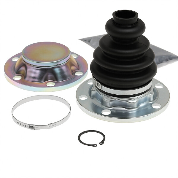 Faltenbalgsatz Antriebswelle Gummi/Metall Ø 23mm Gelenkscheibe mit Fett LÖBRO