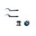 Suspension Kit, springs/shock absorbers Gas Pressure BILSTEIN for e.g. SEAT Ibiza IV Sportcoupe