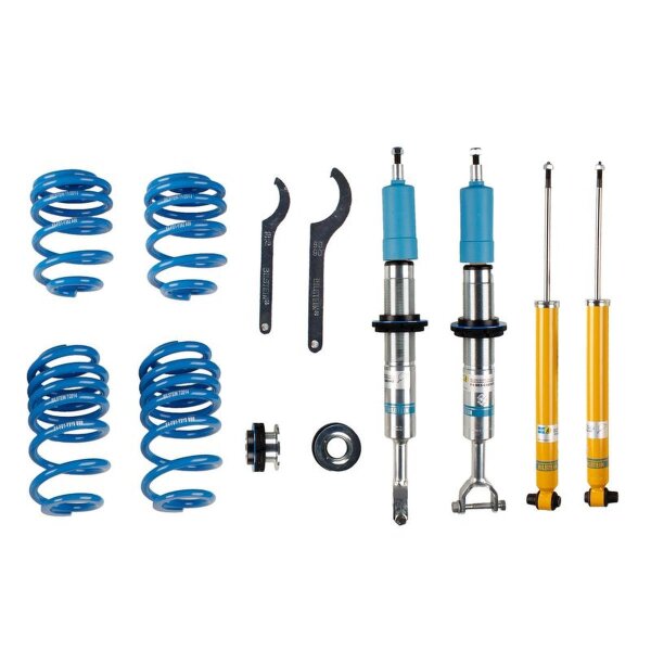 Suspension kit springs dampers gas pressure BILSTEIN B14 PSS for e.g. AUDI A6