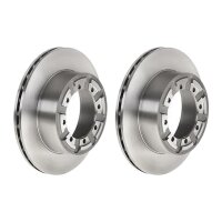 2 brake discs ventilated Ø 290 mm 22 mm BREMBO for...