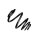 Suspension Spring Rear Axle BILSTEIN for e.g. OPEL Corsa C