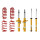 Suspension Kit Springs/Shock Absorbers gas pressure BILSTEIN for SEAT LEON