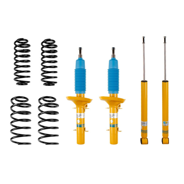 Suspension Kit Springs/Shock Absorbers Gas Pressure BILSTEIN for VW BORA