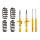 Suspension Kit Springs/Shock Absorbers gas pressure BILSTEIN for SEAT ALTEA