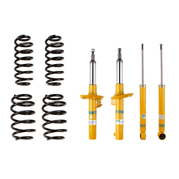 Suspension Kit Springs/Shock Absorbers Gas Pressure BILSTEIN for AUDI A3