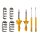 Suspension kit springs dampers gas pressure BILSTEIN B12 Pro-Kit for VW POLO V