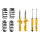 Suspension Kit Springs/Shock Absorbers Gas Pressure BILSTEIN for VW GOLF
